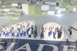 فیلم:: رژه کاروان ایران در افتتاحیه یونیورسیاد