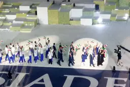 فیلم:: رژه کاروان ایران در افتتاحیه یونیورسیاد