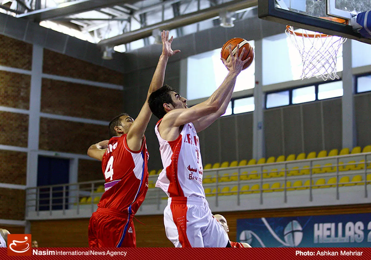 گزارش تصویری:: دیدار تیم‌های بسکتبال ایران و صربستان