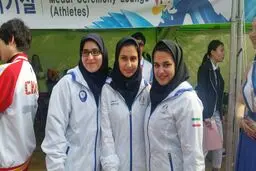 مدال برنز تفنگ ۵۰ متر درازکش به بانوان ایران رسید