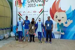 دختران قایقران ایران در مسابقات قایقرانی دو نفره سبک دو پارو هفتم شدند