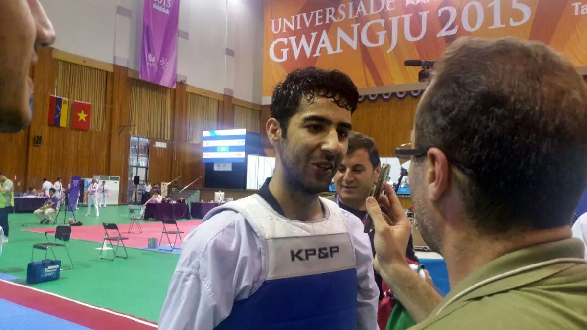 قهرمان تکواندوی دانشجویان جهان: هدف من پوشیدن پیراهن تیم ملی است