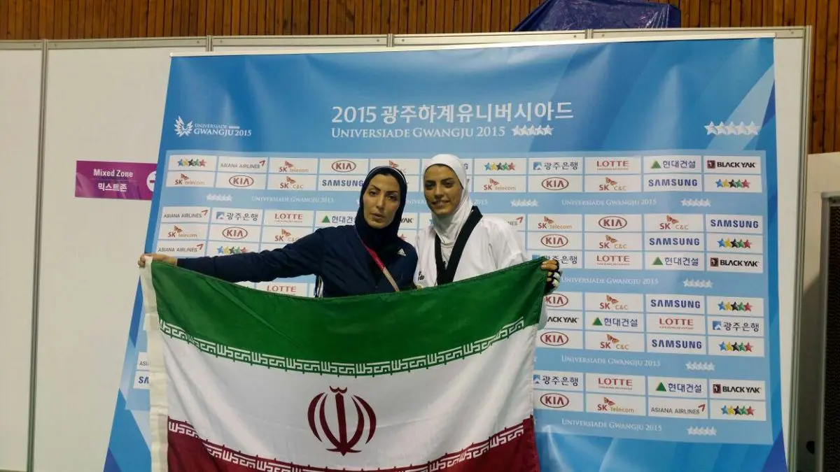 فیلم:: پیام اکرم خدابنده پس از کسب مدال طلای مسابقات تکواندوی دانشجویان جهان