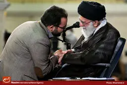 گزارش تصویری:: دیدار جمعی از دانشجویان با رهبر معظم انقلاب