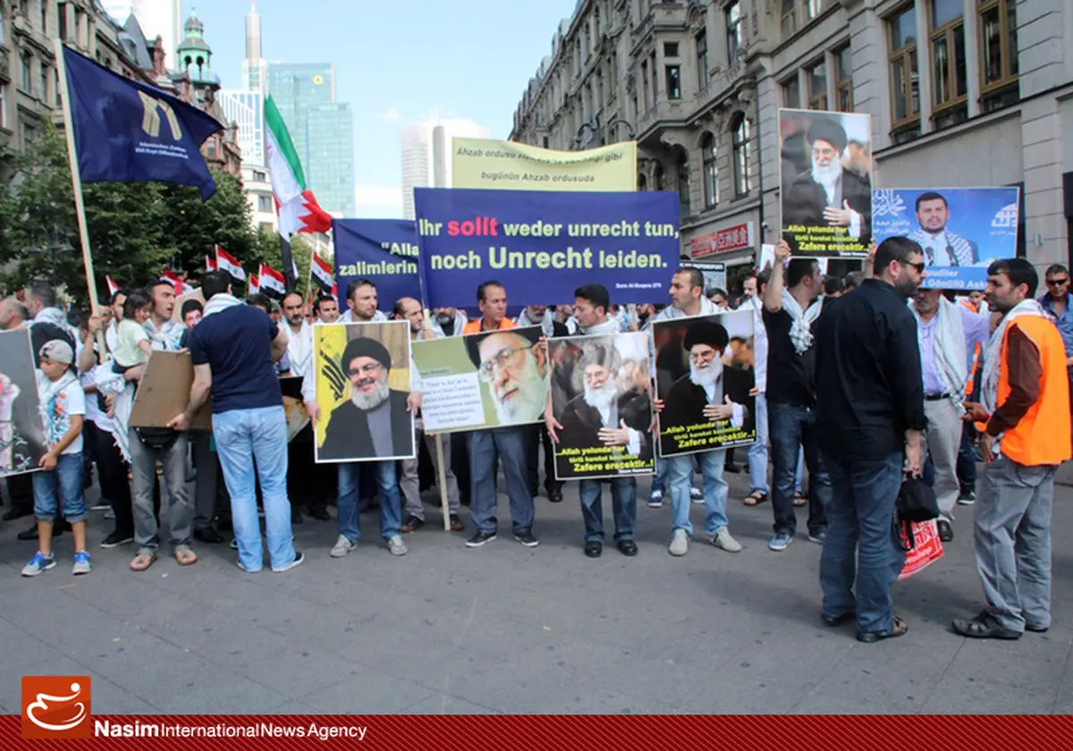 گزارش تصویری:: راهپیمایی روز جهانی قدس در آلمان