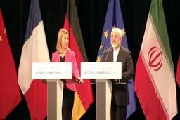 فیلم:: قرائت بیانیه مشترک محمدجواد ظریف و فدریکا موگرینی