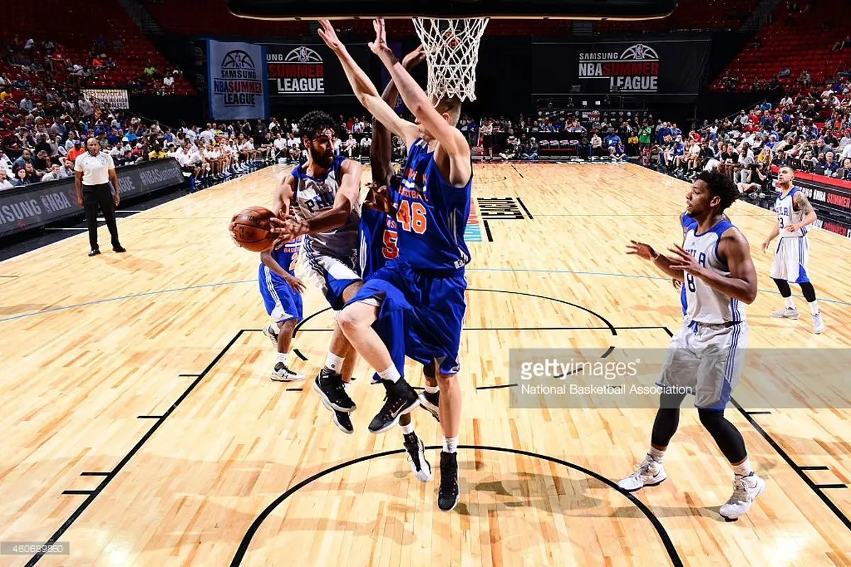 ارسلان کاظمی برای سومین بار به عنوان بازیکن اصلی در لیگ تابستانی NBA بازی کرد