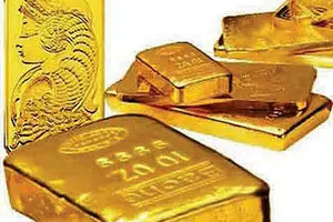 قیمت طلا یک دلار کاهش یافت