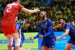 مرحله نهایی لیگ جهانی والیبال با شگفتی بزرگ فرانسه ‌آغاز شد