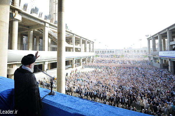 صوت:: بیانات رهبر معظم انقلاب در خطبه‌های نماز عید فطر