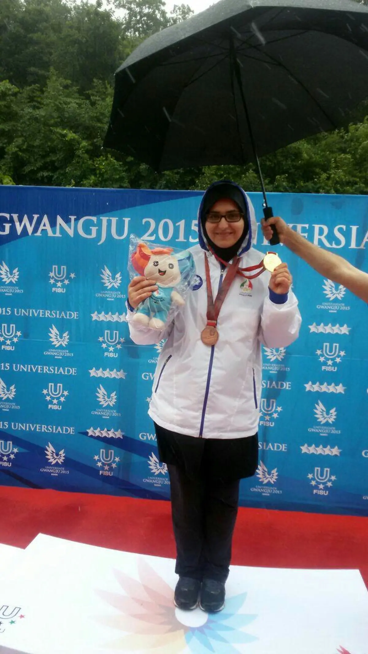 دومین طلای کاروان ایران را مه‌لقا جام بزرگ بدست آورد