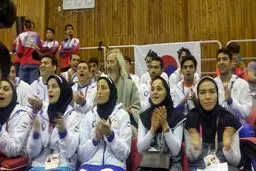 فیلم:: تشویق و حمایت اعضای تیم ملی تکواندو از جمالی‌فشی و سلحشوری