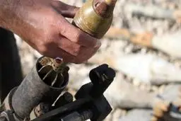 شلیک خمپاره به 