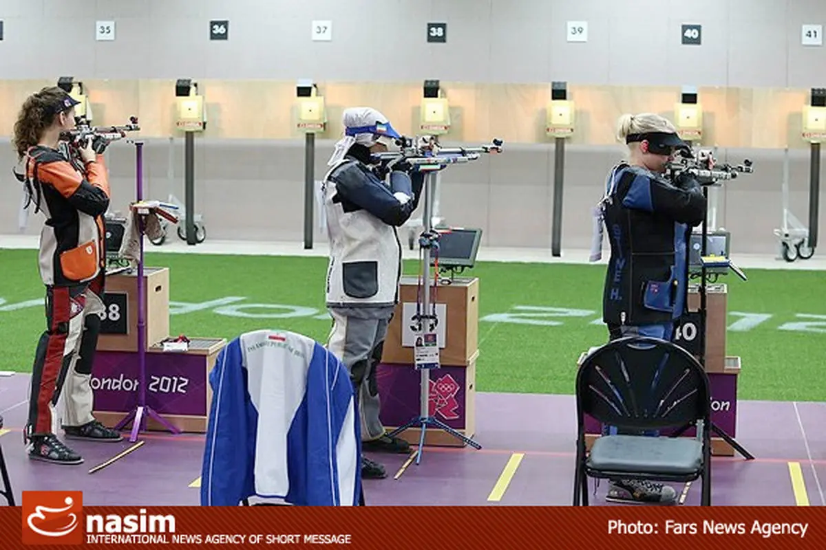 تیم تپانچه ۱۰ متر بادی زنان هفتم شد