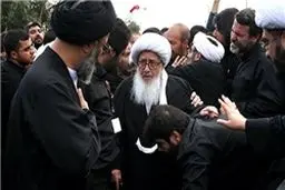 پیاده‌روی آیت‌الله وحید خراسانی در سالروز شهادت امام علی(ع)
