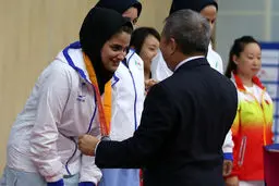 نجمه خدمتی به فینال رقابت‌های تفنگ سه وضعیت راه یافت