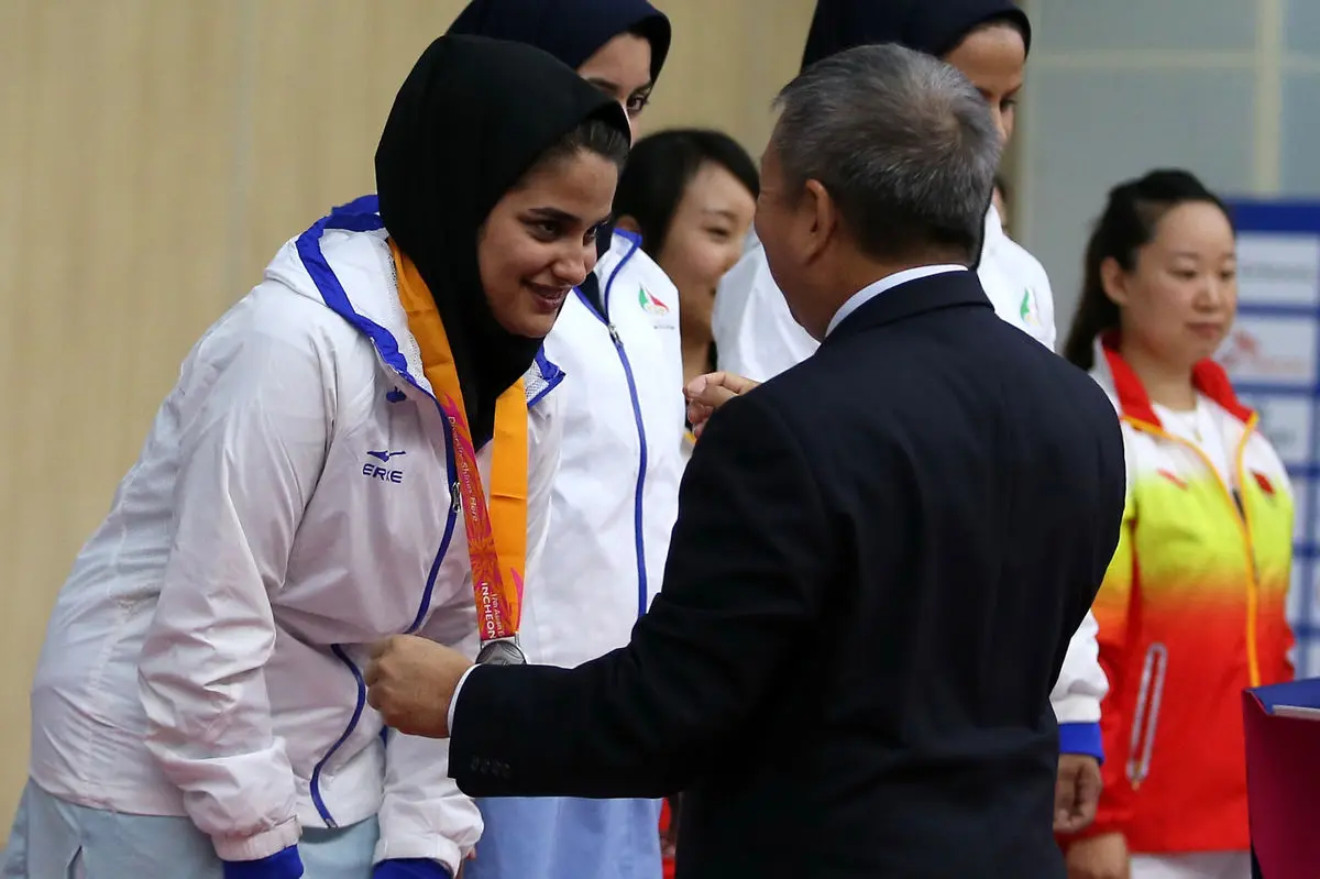 نجمه خدمتی به فینال رقابت‌های تفنگ سه وضعیت راه یافت