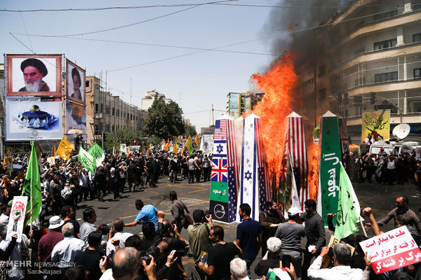 المنار: ایران خشم خود از استکبار جهانی را به نمایش گذاشت