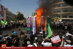 گزارش تصویری-۱:: راهپیمایی روز قدس