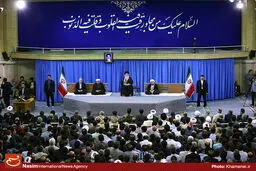 گزارش تصویری:: دیدار مسئولان نظام و سفرای کشورهای اسلامی با رهبر معظم انقلاب