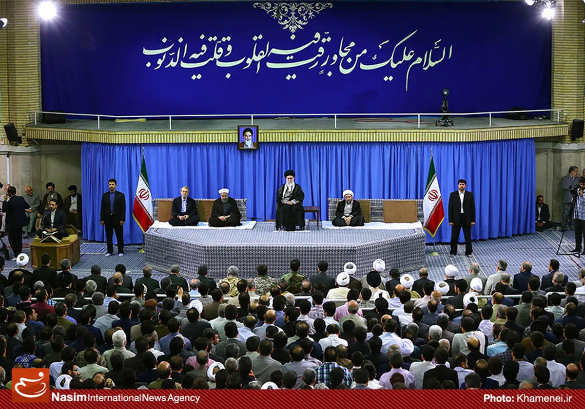 گزارش تصویری:: دیدار مسئولان نظام و سفرای کشورهای اسلامی با رهبر معظم انقلاب