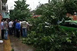 توفان، چهار پست فوق توزیع برق را از مدار خارج کرد