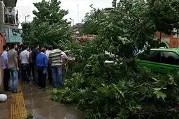 توفان، چهار پست فوق توزیع برق را از مدار خارج کرد