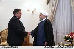 روحانی:  یکی از راه‌های اجرایی شدن توافق، روابط اقتصادی و تجاری وسیع‌تر میان طرفین است