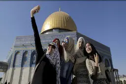 عکس: سلفی در مسجدالاقصی