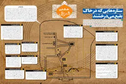 گرافیک اطلاع‌رسان:: ستاره‌هایی در خاک بقیع