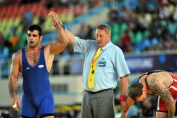 قاسم رضایی در تورنمنت کشتی فرنگی 