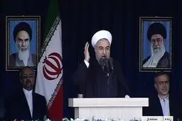 روحانی: ‫ به مسئولان آمریکا می‌گویم  اتاق سیاسی‌تان را خانه‌تکانی کنید