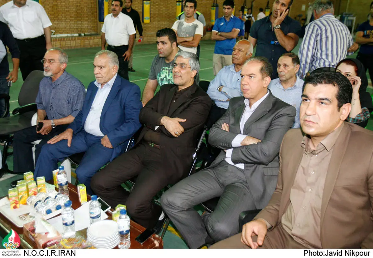 رئیس کمیته ملی المپیک از اردوی تیم ملی بوکس بازدید کرد