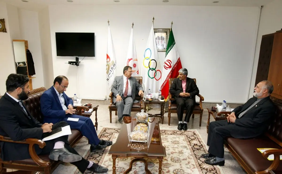 سفیر برزیل با رئیس و دبیرکل کمیته ملی المپیک دیدار کرد