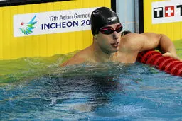 جمال چاوشی‌فر در رقابت‌های شنای قهرمانی جهان حذف شد