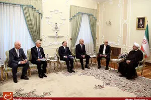 عکس خبری:: دیدار وزیر صنعت و اقتصاد جمهوری آذربایجان با رئیس‌جمهور