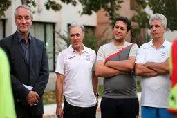 گزارش تصویری:: حضور رئیس فدراسیون در اردوی ملی پوشان نوجوان