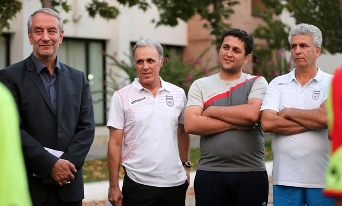 گزارش تصویری:: حضور رئیس فدراسیون در اردوی ملی پوشان نوجوان