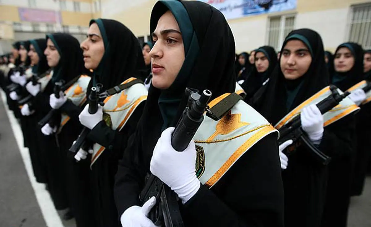 ۴ درصد پلیس ایران را زنان تشکیل می‌دهند