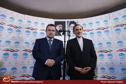 گزارش تصویری::      دیدار وزیر خارجه صربستان با ولایتی