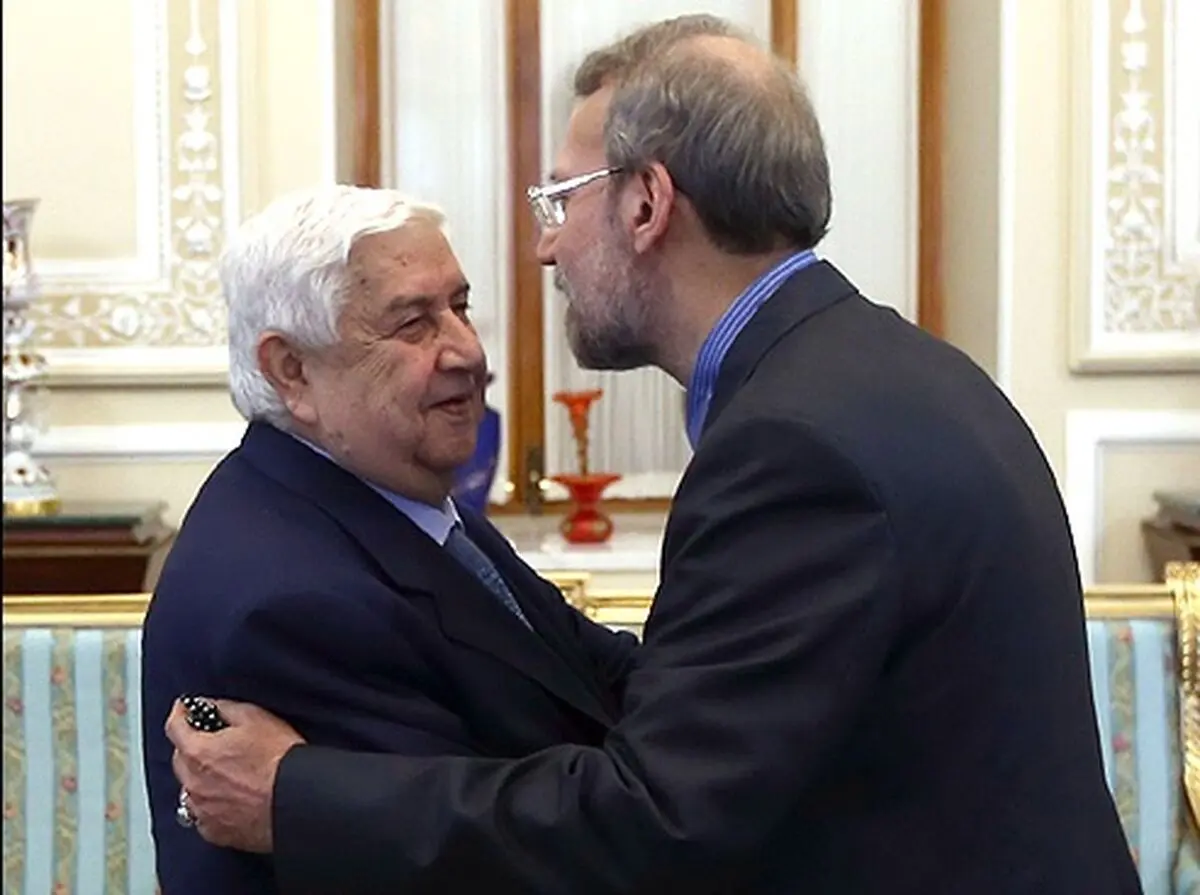 لاریجانی: ایران  همواره از مردم سوریه در قبال تروریست‌ها  حمایت کرده است
