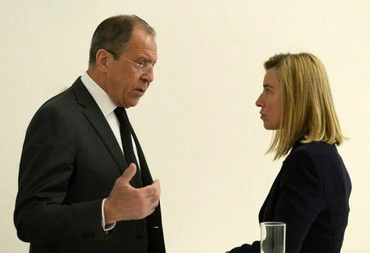 لاوروف و موگرینی دیدار کردند