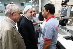 بازدید روحانی از شهرک بهسازی صنایع چوب ایران
