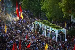 تشییع پیکر ۲۵۱ شهید دفاع مقدس در ۲۰ استان کشور