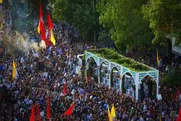 تشییع پیکر ۲۵۱ شهید دفاع مقدس در ۲۰ استان کشور
