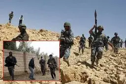 فرار دسته جمعی عناصر داعش از 