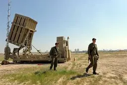 نصب سامانه‌های گنبد آهنین توسط رژیم صهیونیستی در مرز لبنان