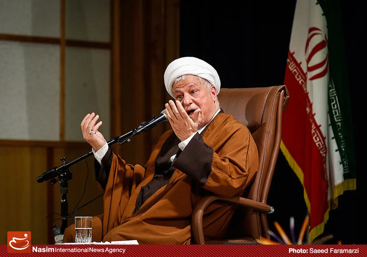هاشمی رفسنجانی: جز رژیم صهیونیستی، هیچ کشوری از  توافق ناراحت نیست