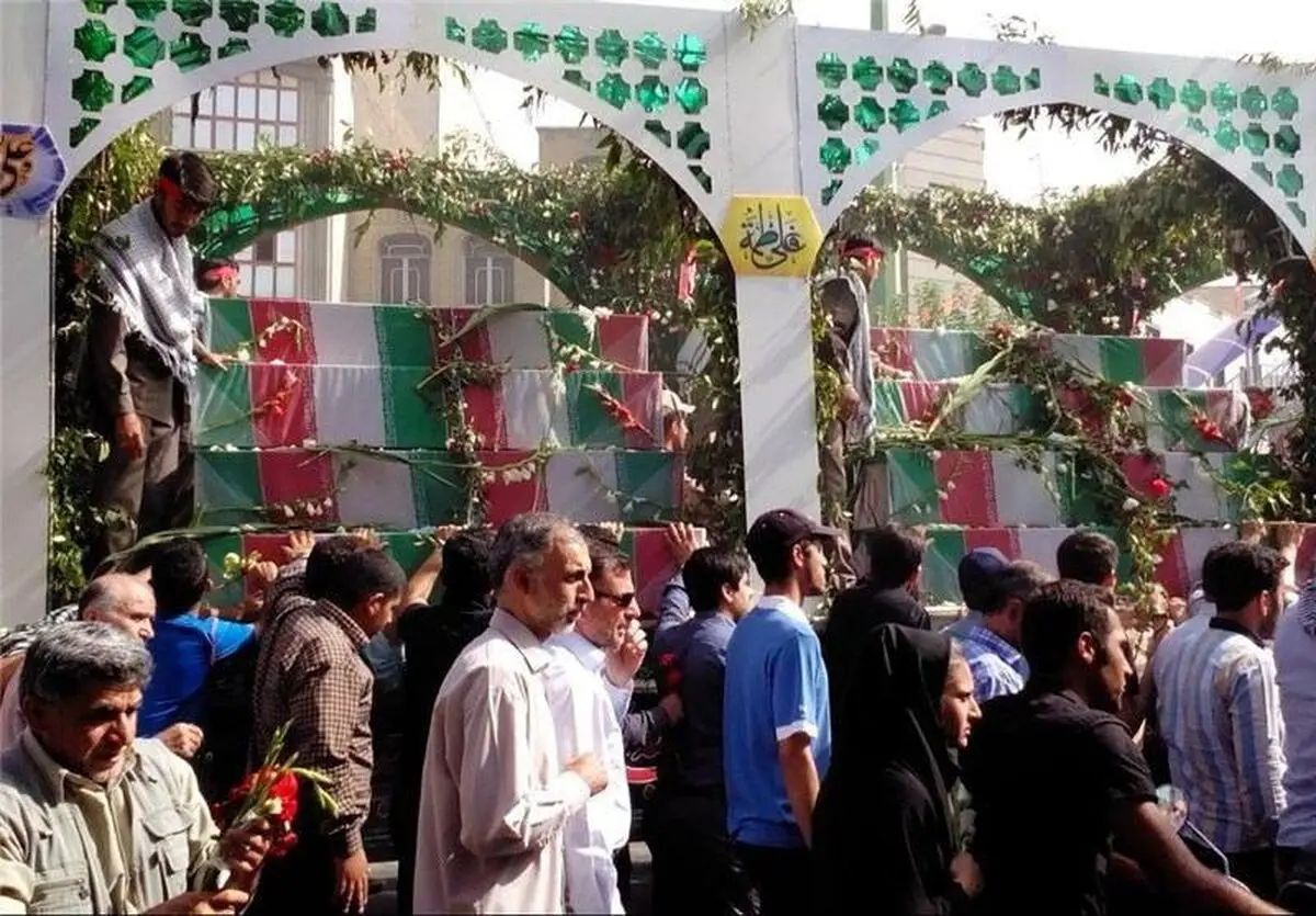 پخش زنده مراسم تشییع پیکر ۲۵۱ شهید از شبکه "شما"