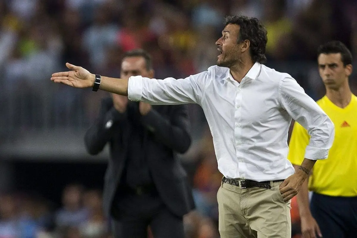 لوئیس انریکه: پس از گل چهارم فکر کردیم بازی به پایان رسیده است